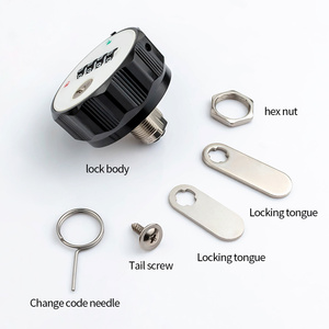Hot Sale High Quality Locker Combination Lock with Master <strong>Key</strong> 4-digit Password Unlock Mechanical <strong>Code</strong> Cam Lock - Product Image 6