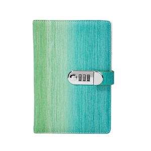 Cuaderno estilo bloqueo PU cuaderno amor bloqueo diario cuaderno para niñas con bloqueo - Product Image 1