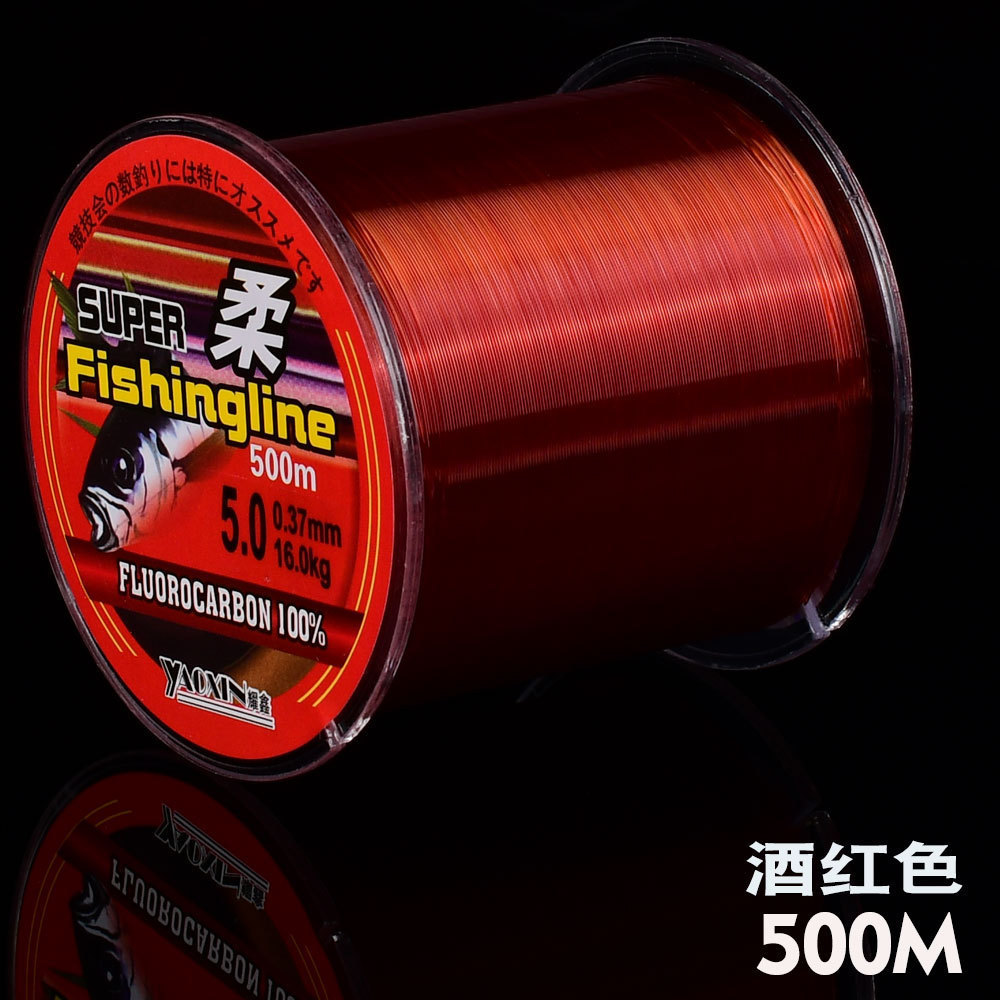 500 meters wine red