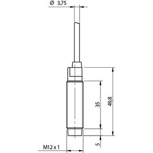 * Precio real y original nuevo * AM1/Control de posición Detección de metal Interruptor de sensor de proximidad inductivo - Product Image 4