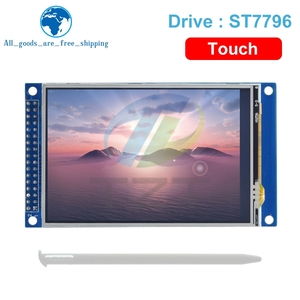 3,5 "3,5-Zoll-TFT-LCD-Touchscreen-Modul 480x320 ST7796U ILI9486 LCD-Display für Arduino UNO MEGA2560-Karte mit/ohne Berührung