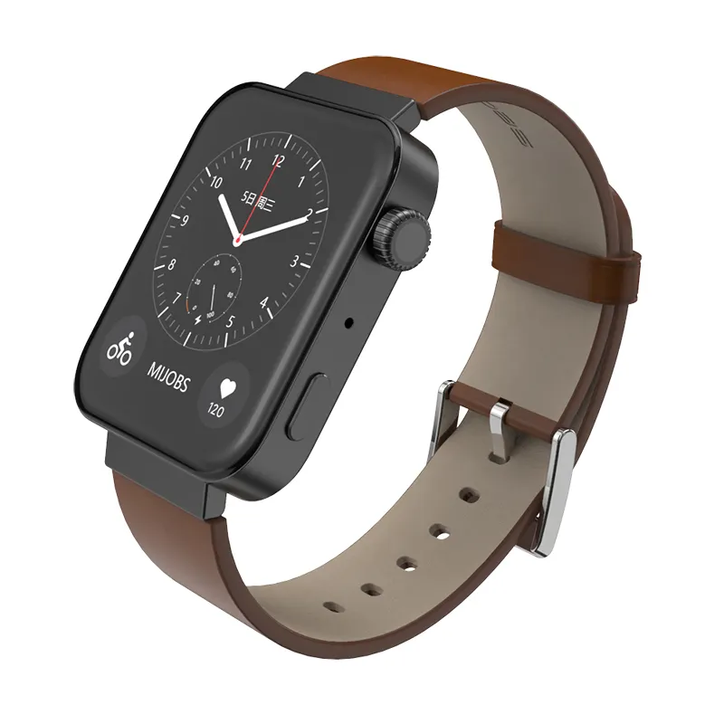 Genuine Leather Strap for Xiaomi Mi Watch Wristband Bracelet Quick Release Wrist Band for Xiaomi Mi Smart Watch