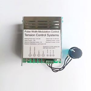 Regulador de motor de CC compatible con señal analógica PLC de un solo chip 0-10V regulación de velocidad de control PWM regulación de velocidad - Product Image 1