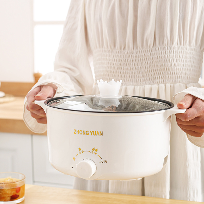 Une seule couche électrique Hot Pot Non-Stick Pan