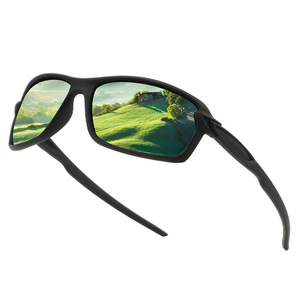 Lunettes de soleil de sport de plein air pour adultes avec protection UV Lunettes de vélo à lentille Gold Tac Cadre en résine à la mode pour la randonnée - Product Image 5