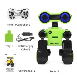 Робот JJRC R13 RC CADY WIRI, умный программируемый с сенсорным управлением, голосовым сообщением, записью, поем, танцующий робот, игрушка для детей, подарок - Product Image 4