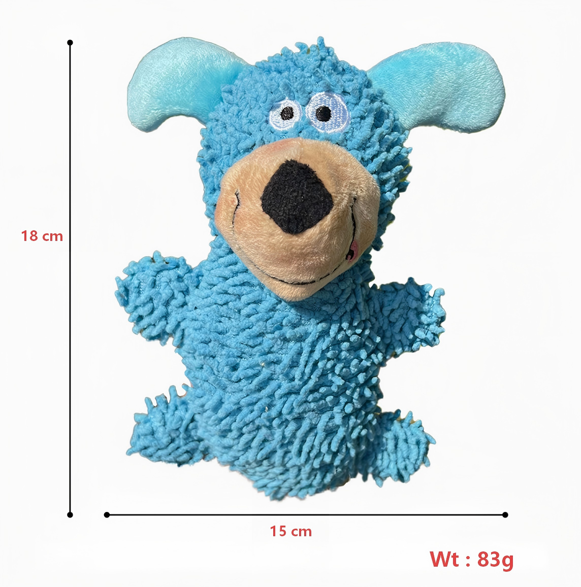 Blue Scruffy Puppy