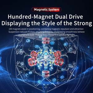 MoYu Weilong WRM V10 3x3x3 UVリニアモーターカースピードキューブ20-磁気3*3マジックキューブ脳ティーザーパズルおもちゃ子供向けパッケージ - Product Image 4