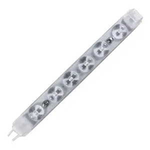 Yedek 6W LED modülü büyüteç ile 110 volt beyaz ışık rengi soğuk beyaz IP65 12V DC giriş gerilimi - Product Image 1