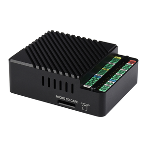 Mini Kit Mini-Computer Ethernet Dual Gigabit progettato per Raspberry Pi Compute modulo 4 la scheda Base + custodia in metallo + alimentatore - Product Image 4