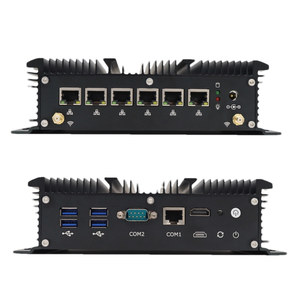 10th Gen Core I5 10210u I7 10510u 1235U 1245U <strong>Embedded</strong> Fanless Mini Pc HD Graphics 6x2.5G Lan Win 10 Industrial Mini Pc Linux - Product Image 6