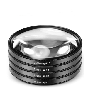<strong>62mm</strong>/67mm/72mm/77mm Close-up <strong>Filter</strong> +1 +2 +4 +10 4 in 1Camera Lens Macro <strong>Filter</strong> Set for Canon - Product Image 1
