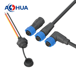 2 ~ 5 pines 10 Amp K15 Cable a Panel Cable montado macho hembra enchufe controlador enchufe eléctrico IP68 LED conector de señal de alimentación - Product Image 5