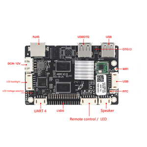 Niedriger Preis Lcd Display Modul Kit Pcba Montage Android lcd Controller Board Kit mit A40I cortex-a7 Android Linux