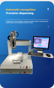Distributore di colla XYZ Robot programma per Computer personalizzato a tre assi CCD Vision Camera automatica macchina per la distribuzione di colla - Product Image 2