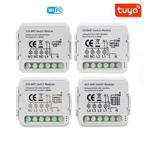 Tuya Smart Mini2Way WiFi/Zigbeeスイッチモジュールリレー1/2/3/4チャンネルスイッチ - Product Image 2