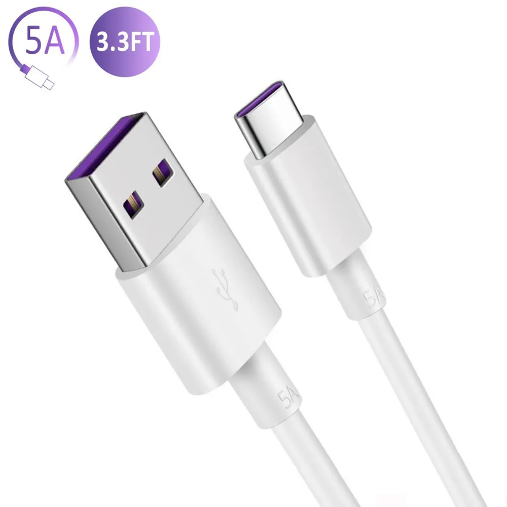 2019 NEUE USB Typ-C Kabel USB 3A 5A Typ C Stecker Daten Kabel für Letv für Nokia USB Typ C