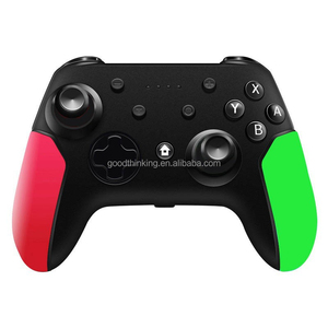 スイッチ用の新しいかわいいプリントデザインゲームパッドPCターボ振動ゲームジョイスティック無線ウサギゲームコントローラー