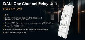 DH1 110V-220VAC 1CH * 10A DALI 1-канальный релейный блок переключателя диммера DT7 DALI-2 Сертифицированный выход сухого контакта для светодиодной лампы - Product Image 5