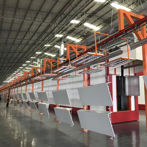 Factory Direct Powder Coating Lackier linie Voll automatische Pulver beschichtung linie Ausrüstung Elektrischer Pulvers pritz lackierofen - Product Image 1