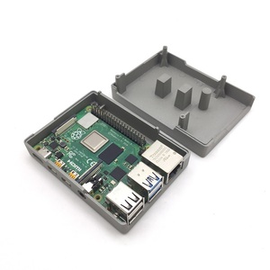 Carcasa de Metal para Raspberry pi 4, carcasa de aleación de aluminio