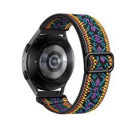 Ethnic blue purple