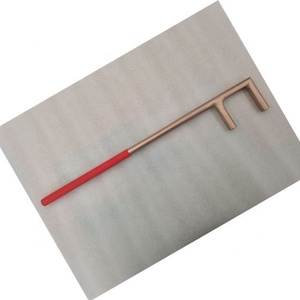 Non Sparking Tools Aluminum Bronze <strong>F</strong>-<strong>Type</strong> <strong>Valve</strong> Wheel <strong>Wrench</strong> 30*200mm