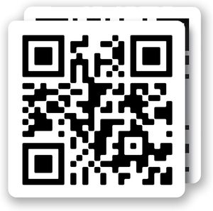 ビジネスおよび個人用のカスタムQrコードステッカーラベルパーソナライズされたQrコードラベル - Product Image 1