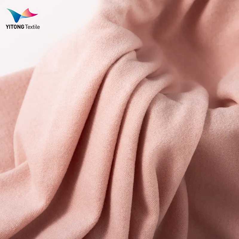 कपड़ा आपूर्तिकर्ता 230 जीएसएम शीतकालीन मोटी थर्मल अंडरवियर 56% ऐक्रेलिक 37% विस्कोस 7% स्पैन्डेक्स कपड़े