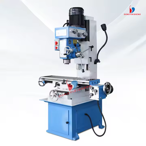 Small Drilling and Milling Machine ZX50C 3-Axis <strong>DRO</strong> Feed Product Genre Machine Tool Equipment - Product Image 1