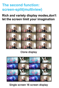 Conmutador matricial modular sin fisuras 16x16 4x4 8x8 16x32 DVI HDMI función de videowall matriz HDMI 4K 16x16 - Product Image 4