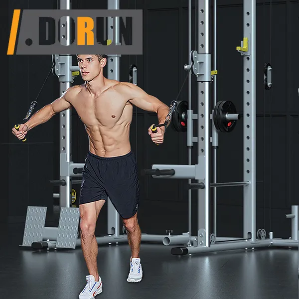 Kraft training Monster Cage Squat Rack Home Gym Station System für Gewichtheben und BodyBuilding