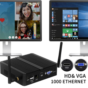 Lüfterloser kleiner Mini-PC CPU Core i7 4500U i5 4200Y i3 4010Y DDR3L Office Mini-PC Computer Desktop Win10 WLAN Barebone-PC tragbar - Product Image 3
