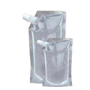 Emme nozulu ile özel 100ml-400ml PET Pet Doy torbalar ve su suyu şarap için emzik Stand up - Product Image 5
