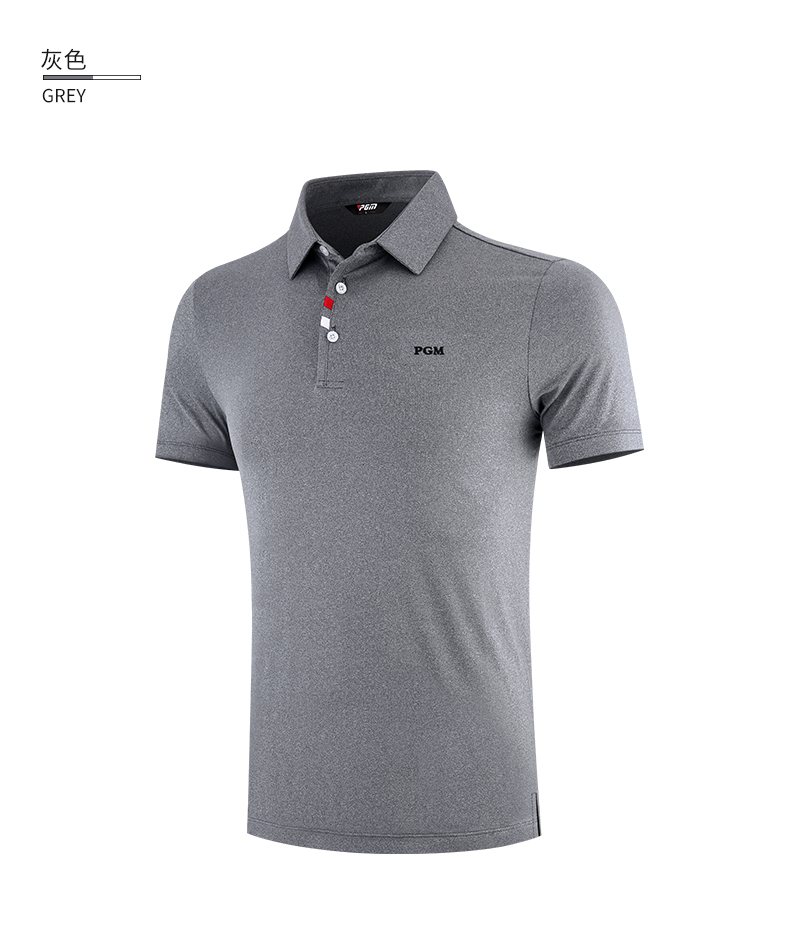 Áo sơ mi golf polo nam PGM YF441 polyester spandex áo sơ mi golf hiệu suất thời trang