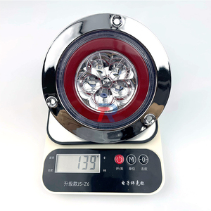 Types of Round 4&quot; <strong>LED</strong> Truck Light With Plating Rim <strong>LED</strong> Auto Turn Signal Tail Stop Break Reverse Lamp With ABS Housing <strong>AS</strong> Lens - Product Image 6