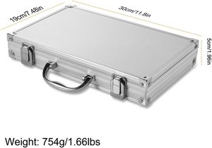 28 pcs 12ga nhôm Mang trường hợp bán buôn phổ <span class=keywords><strong>Gun</strong></span> làm sạch hộp công cụ - Product Image 6