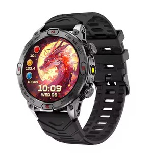 KC86 AI Voice Assistant 1.43'' AMOLED 466*466 1ATM Waterproof Heart Rate Monitor for <strong>Android</strong> <strong>IOS</strong> Sport Compass Smart Watch - Product Image 1