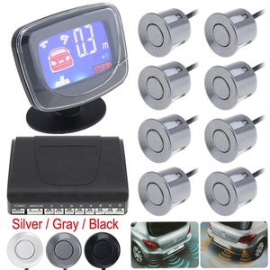 4 Rear 4 Front View Car Parking <strong>Sensor</strong> <strong>LCD</strong> Display Monitor 12V Auto <strong>Reverse</strong> Backup Parking Radar Detector <strong>System</strong> 8 Eyes Break - Product Image 5