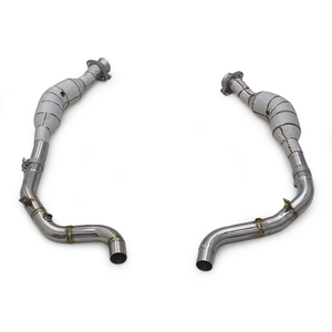 SS304 Catted Downpipe for Land Rover Range Rover 2009-2017 Best Exhaust <strong>Header</strong> Pipe Anti Corrosion Easy <strong>Installation</strong> With Sensor - Product Image 1