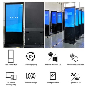 <strong>LCD</strong> Commercial Digital Signage and <strong>Display</strong> Kiosk Totem Touch Screen Indoor Smart <strong>WIFI</strong> Floor Stand <strong>Ads</strong> <strong>Player</strong> - Product Image 4
