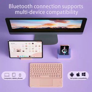 Wireless <strong>Keyboard</strong> Charging Touch Pad for Apple <strong>Control</strong> Mobile Phone ipad <strong>Computer</strong> Typing Ultra-thin Portable Office - Product Image 2