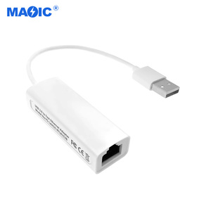 USB 2.0到LAN RJ45有线以太网网络适配器100Mbps USB以太网适配器笔记本电脑外壳 - Product Image 2