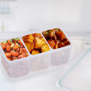 3500毫升3个隔间的廉价厨房家用塑料器皿 - Product Image 2