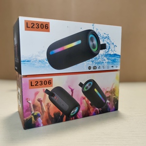 具有无线蓝牙兼容性的彩色发光二极管便携式扬声器