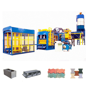 Máquina de fabricación de bloques de QT10-15 totalmente automática, proveedor de bloques de construcción - Product Image 1