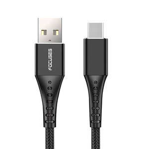 ขายส่ง1M ตกปลาสุทธิสายสำหรับโทรศัพท์มือถือ Charger 3A สายชาร์จ USB Type C ข้อมูลสาย USB C ประเภทสาย - Product Image 2