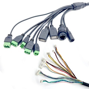 基本的なドアエントリーアクセスセキュリティ機器制御システムCCTV IPカメライーサネットRJ45DC5521 3.81USBワイヤーケーブルアセンブリ - Product Image 1