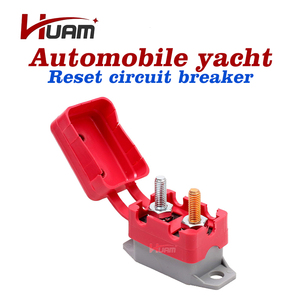 Disyuntor de reinicio de yate para coche 10V-40V con perno de cubierta Disyuntor de reinicio automático adecuado para yates de coche - Product Image 6