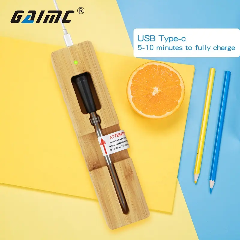 GAIMC GWT200 portatile impermeabile a lettura istantanea senza fili cucina cibo BBQ carne termometro digitale telefono digitale